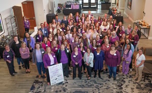 women in logistics group photo