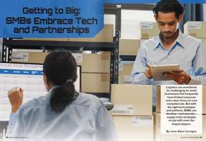 warehouse workers managing warehouse inventory