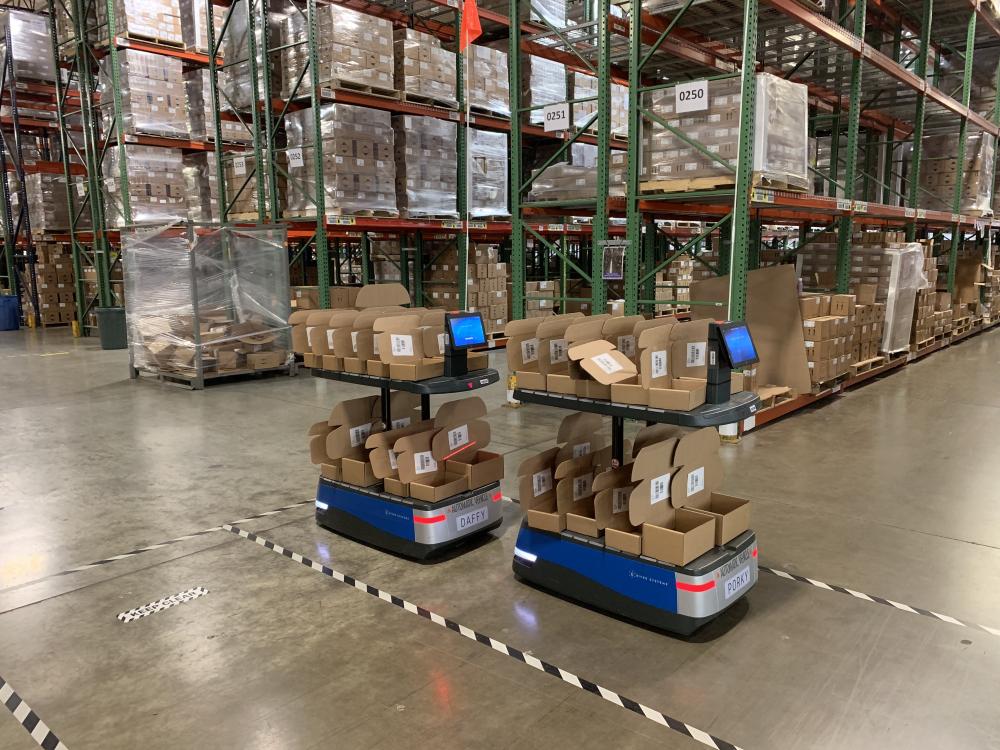 Introducing “Chuck” – the autonomous warehouse robot