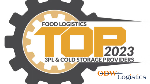 ODW Receives Food Logistics 2023 Top 3PL & Cold Storage Providers Award